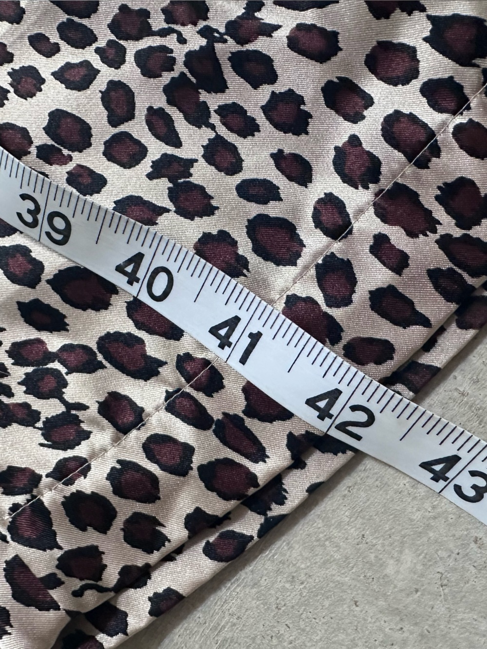 Leopard Satin Pajama Set - Brown Animal Print - Picture 13 of 13